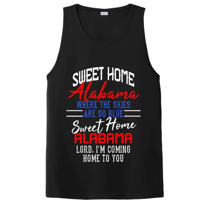 Sweet Home Alabama Performance Tank