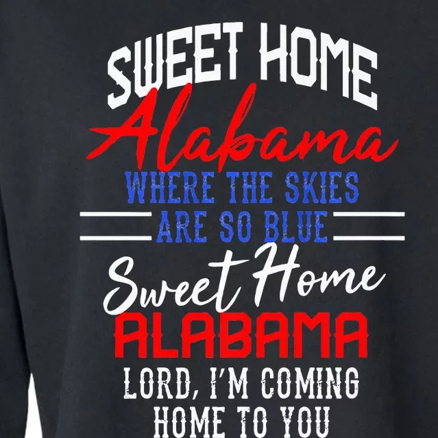 Sweet Home Alabama Cropped Pullover Crew