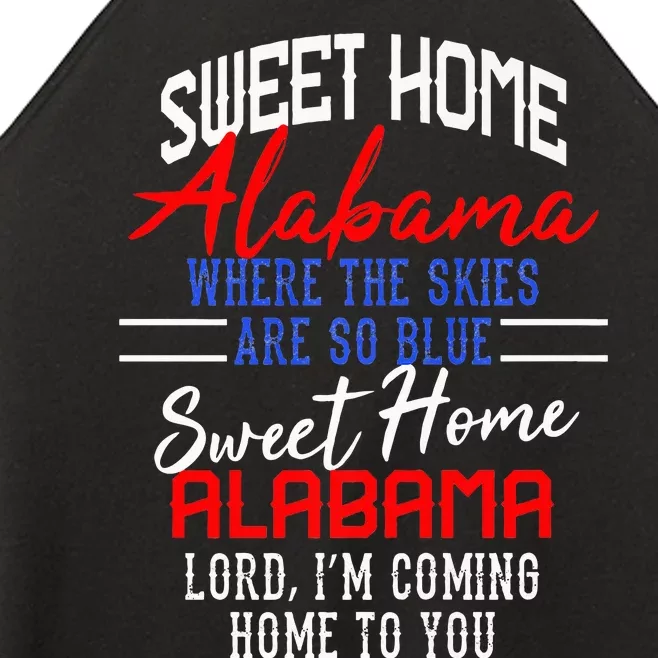 Sweet Home Alabama Women’s Perfect Tri Rocker Tank