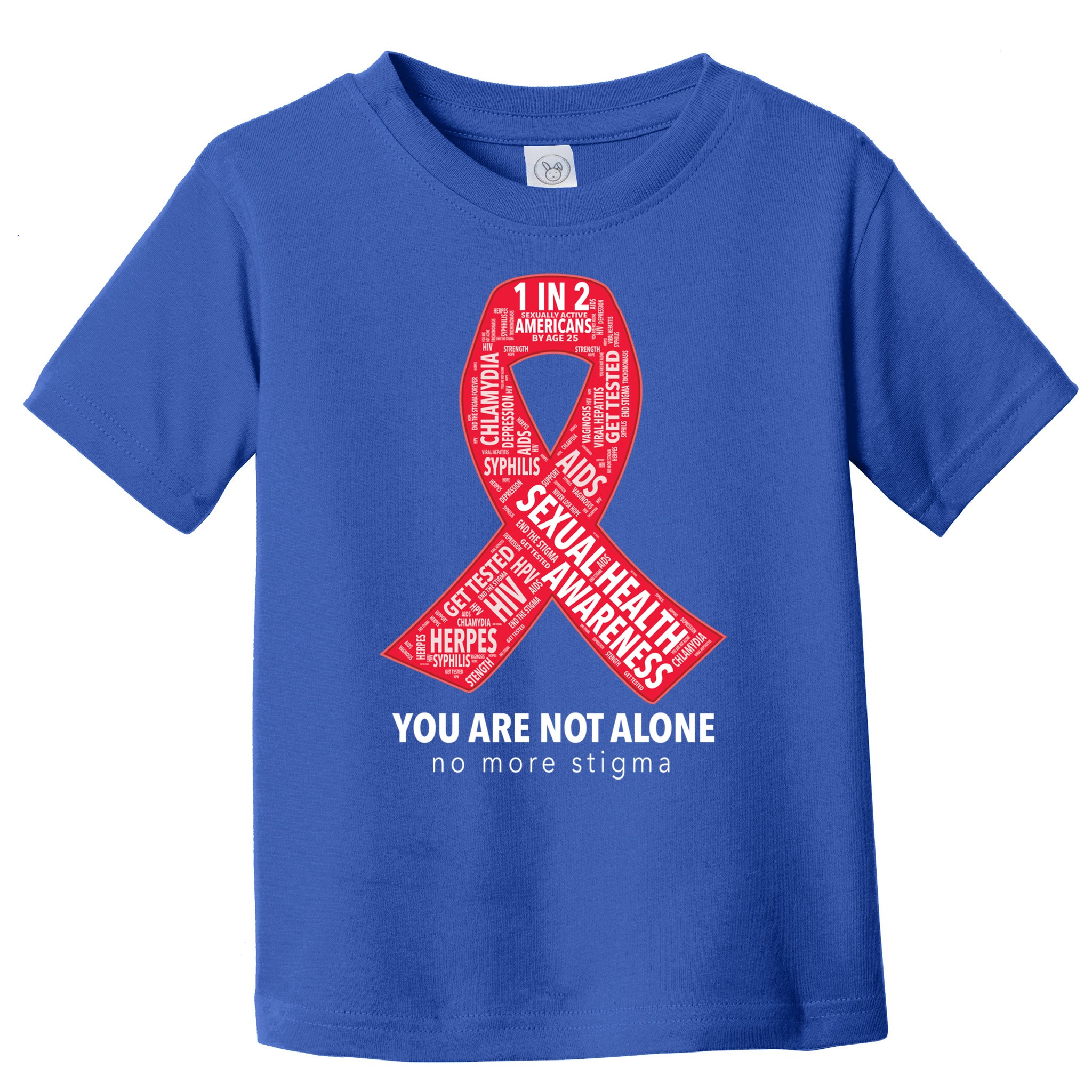 Mental Health Awareness Gifts Depression T-Shirt Heart Shape