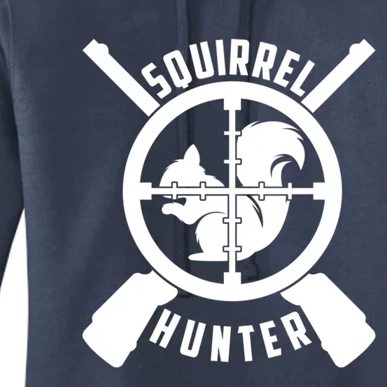 Squirrel Hunter Animal Hunting Hobby Sports Target Gift Women's Pullover Hoodie