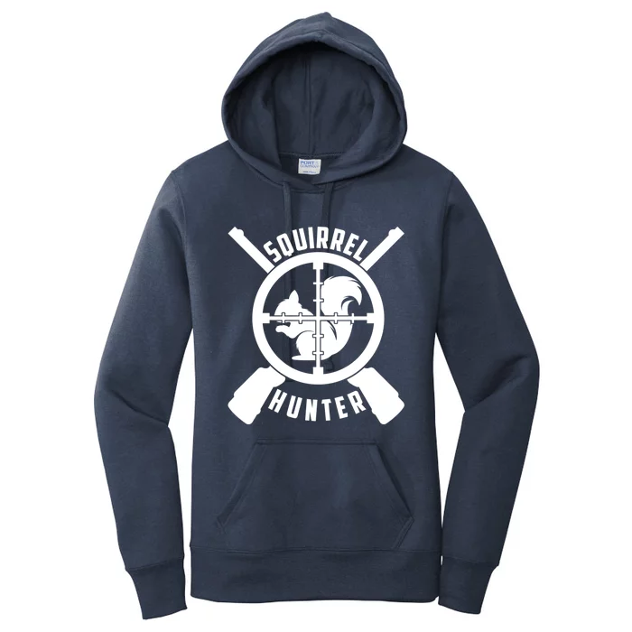 Squirrel Hunter Animal Hunting Hobby Sports Target Gift Women's Pullover Hoodie