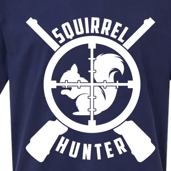 Squirrel Hunter Animal Hunting Hobby Sports Target Gift Sueded Cloud Jersey T-Shirt