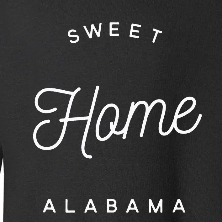 Sweet Home Alabama Toddler Sweatshirt