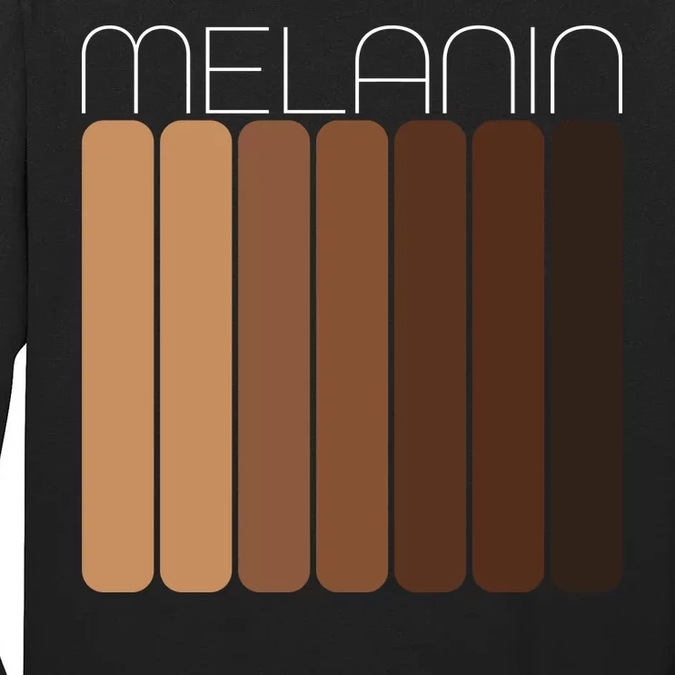 Shades Of Melanin Tall Long Sleeve T-Shirt