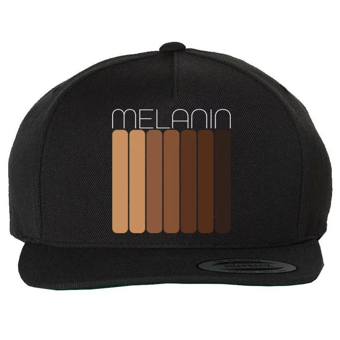 Shades Of Melanin Wool Snapback Cap