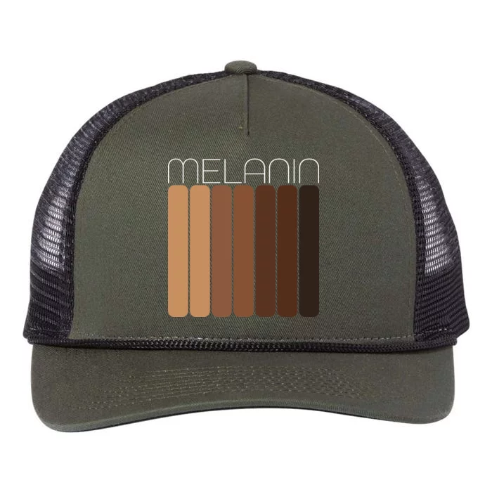 Shades Of Melanin Retro Rope Trucker Hat Cap