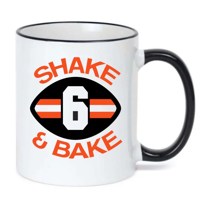 Shake & Bake Cleveland Footbal Black Color Changing Mug