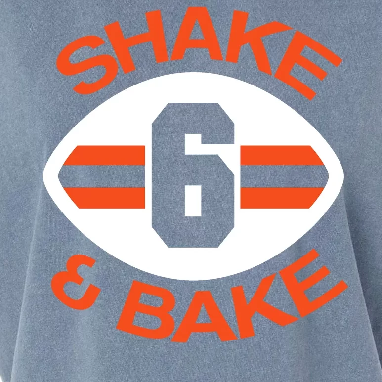 Shake & Bake Cleveland Footbal Garment-Dyed Women's Muscle Tee