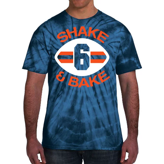 Shake & Bake Cleveland Footbal Tie-Dye T-Shirt