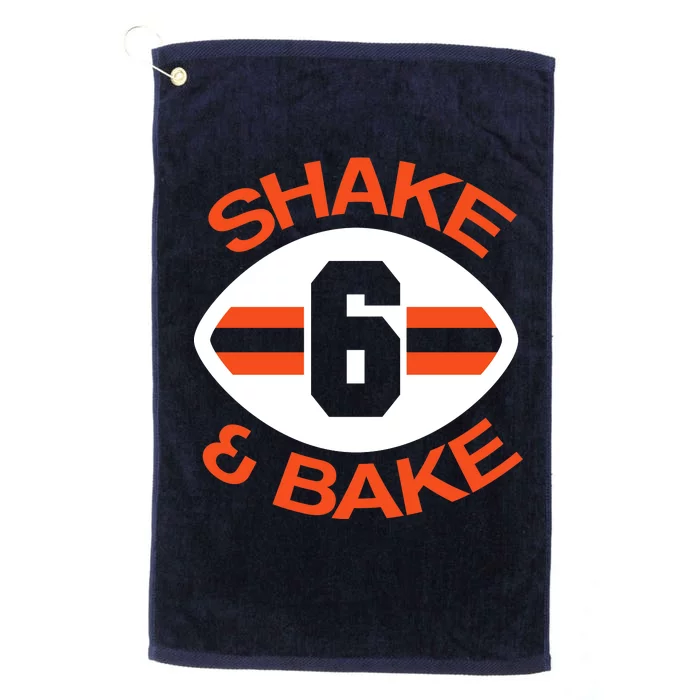 Shake & Bake Cleveland Footbal Platinum Collection Golf Towel