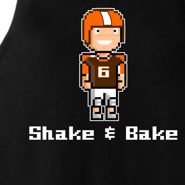 Shake and Bake Cleveland, Ohio Football Ladies Tri-Blend Wicking Tank