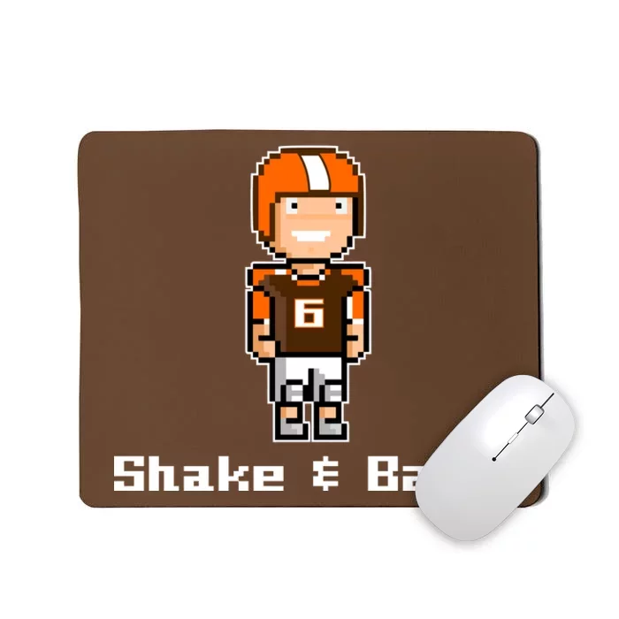 Shake and Bake Cleveland, Ohio Football Mousepad