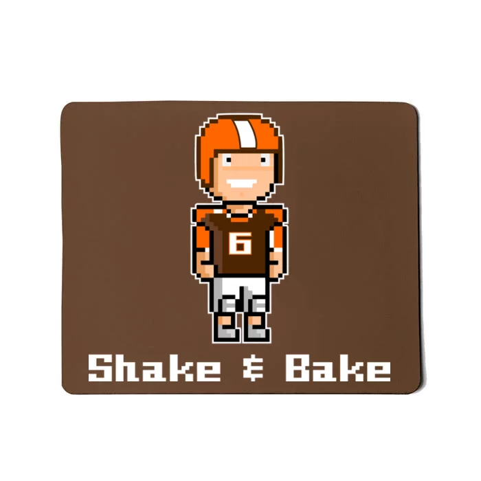 Shake and Bake Cleveland, Ohio Football Mousepad