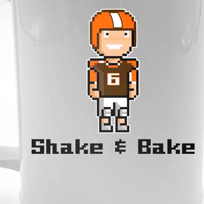 Shake and Bake Cleveland, Ohio Football Front & Back Beer Stein