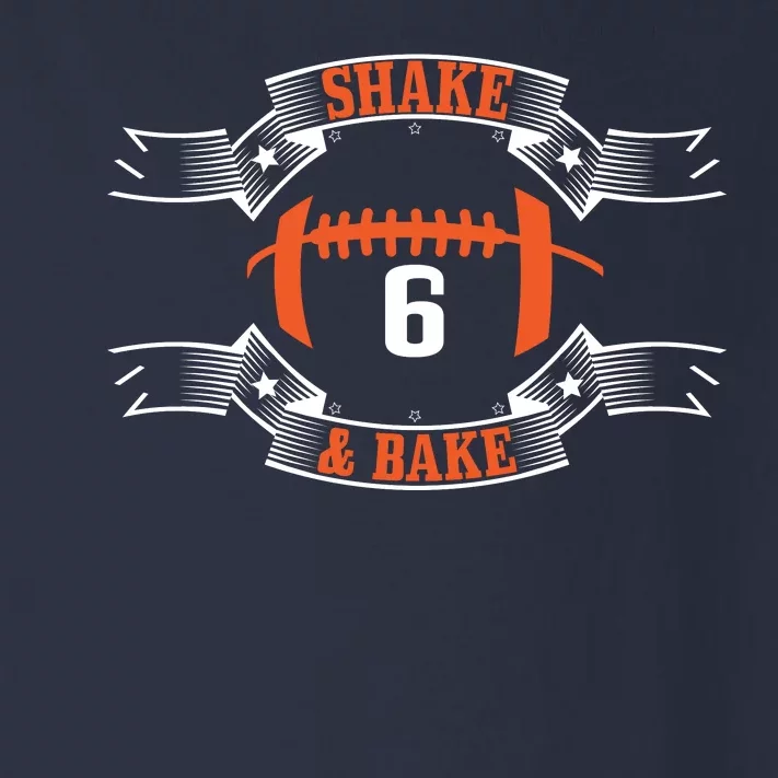 Shake and Bake No. 6 Football Toddler Long Sleeve Shirt