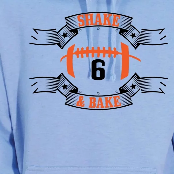 Shake and Bake No. 6 Football Unisex Surf Hoodie