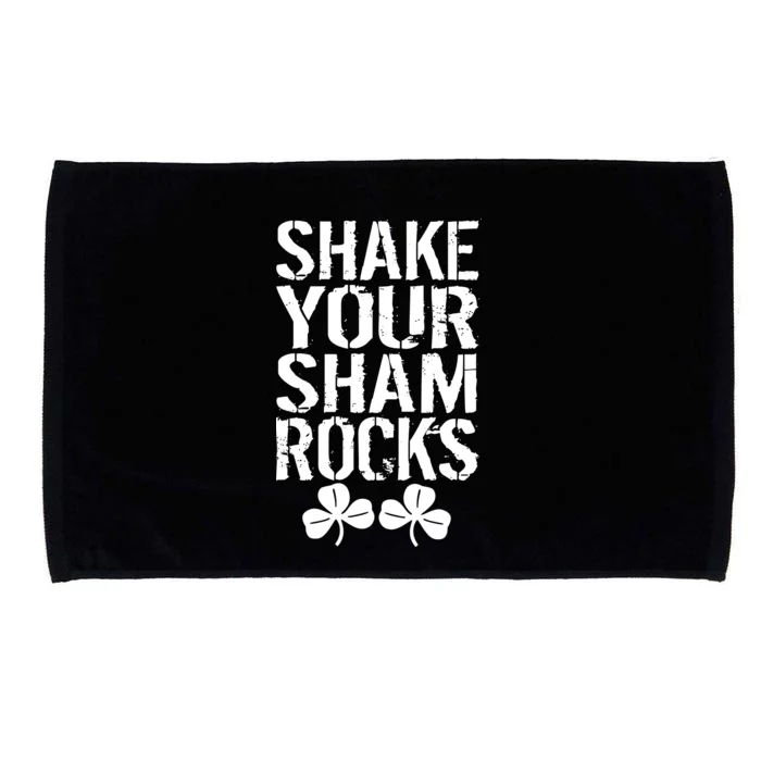 Shake Your Shamrocks Microfiber Hand Towel