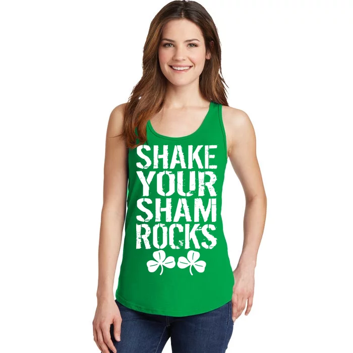 Shake Your Shamrocks Ladies Essential Tank