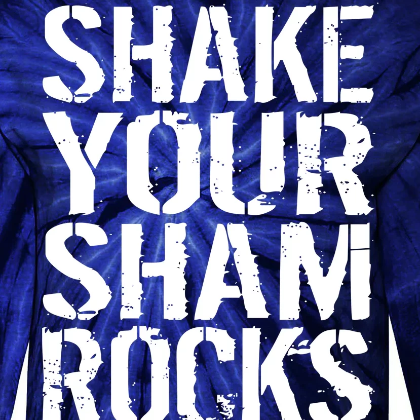 Shake Your Shamrocks Tie-Dye Long Sleeve Shirt