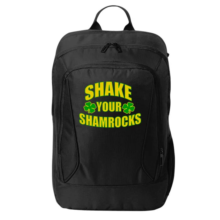 Shake Your Shamrocks Funny St Patricks Day City Backpack