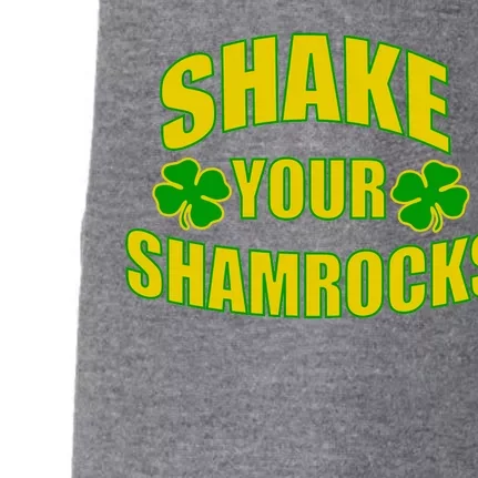 Shake Your Shamrocks Funny St Patricks Day Doggie 3-End Fleece Hoodie