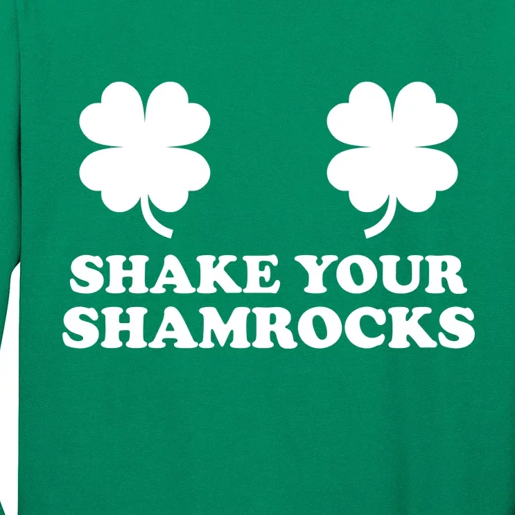 Shake Your Shamrocks St. Patrick's Day Clover Long Sleeve Shirt