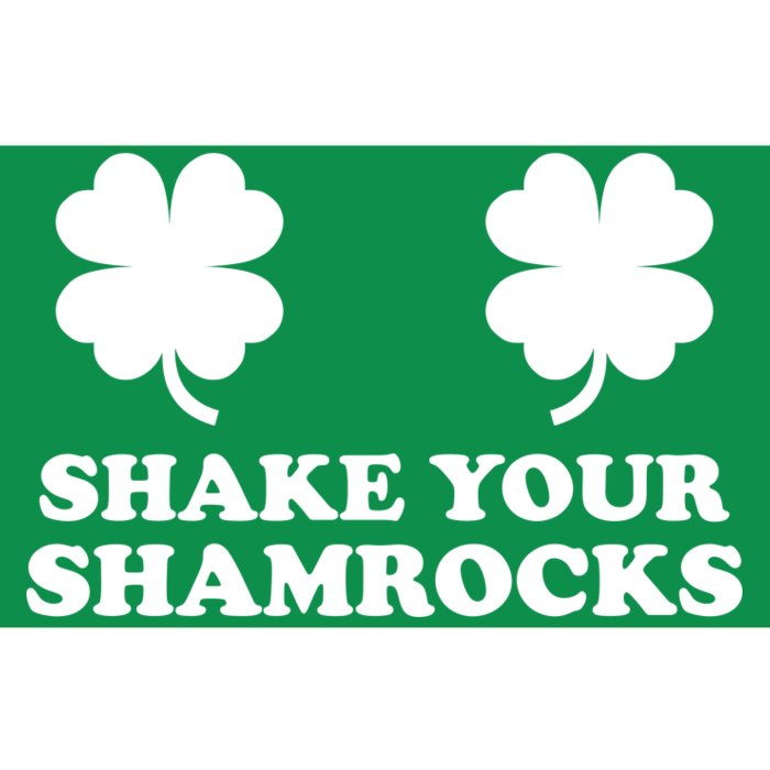 Shake Your Shamrocks St. Patrick's Day Clover Bumper Sticker