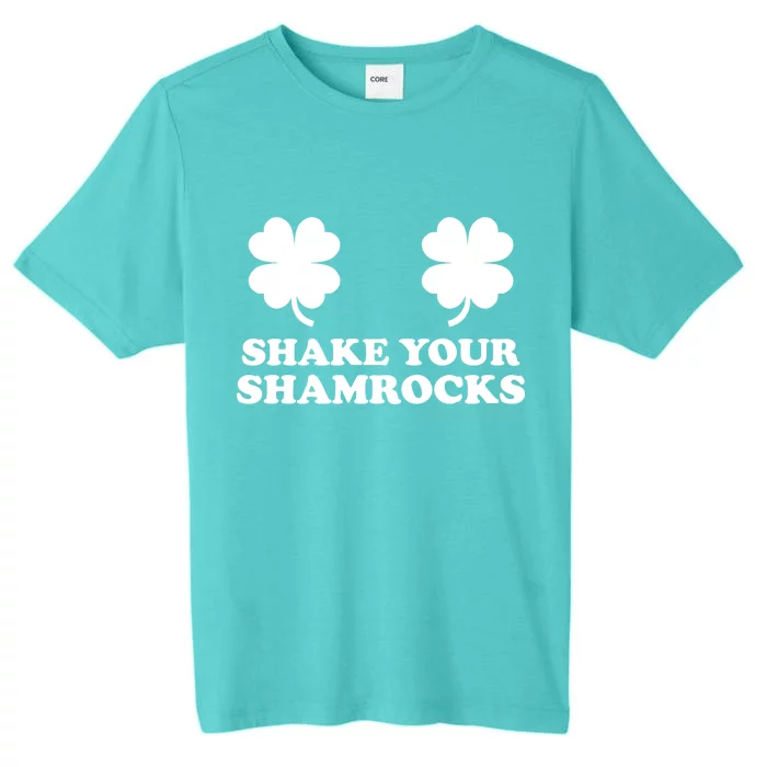 Shake Your Shamrocks St. Patrick's Day Clover ChromaSoft Performance T-Shirt