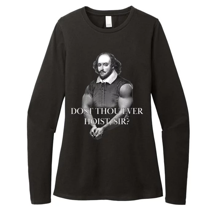 Shakespeare Dost Thou Ever Hoist Sir? Womens CVC Long Sleeve Shirt