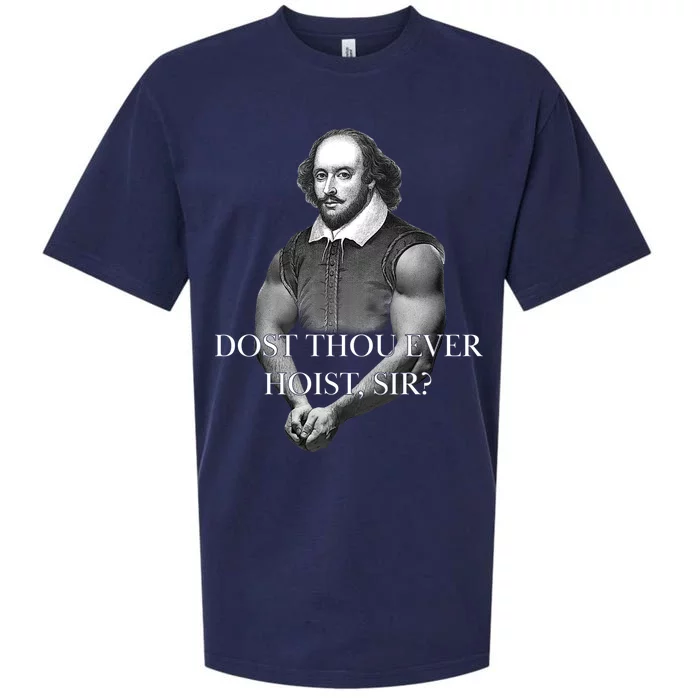 Shakespeare Dost Thou Ever Hoist Sir? Sueded Cloud Jersey T-Shirt