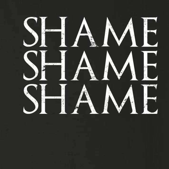 Shame Shame Shame Toddler Long Sleeve Shirt