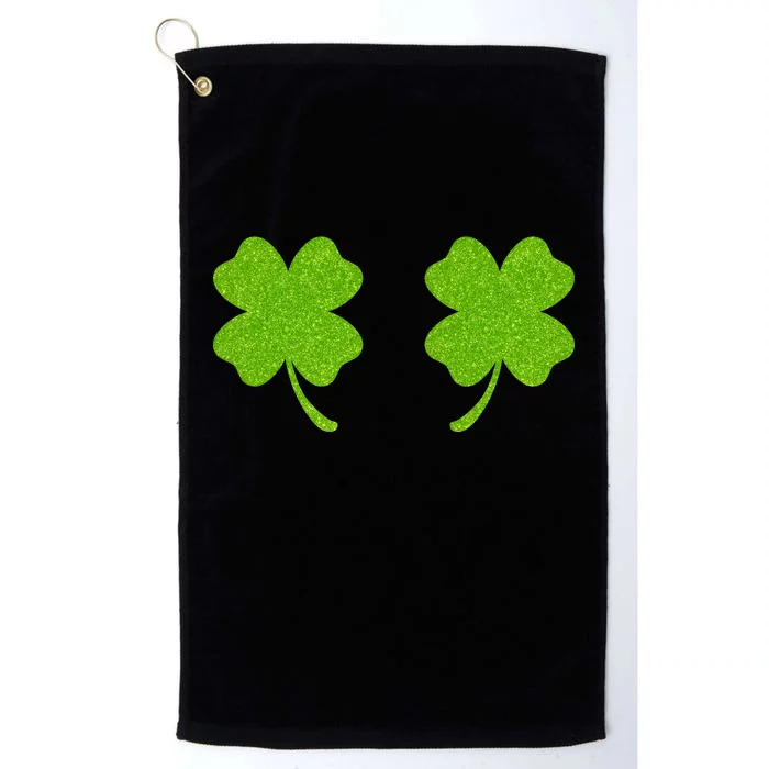 Shamrock Censors Boobs Platinum Collection Golf Towel