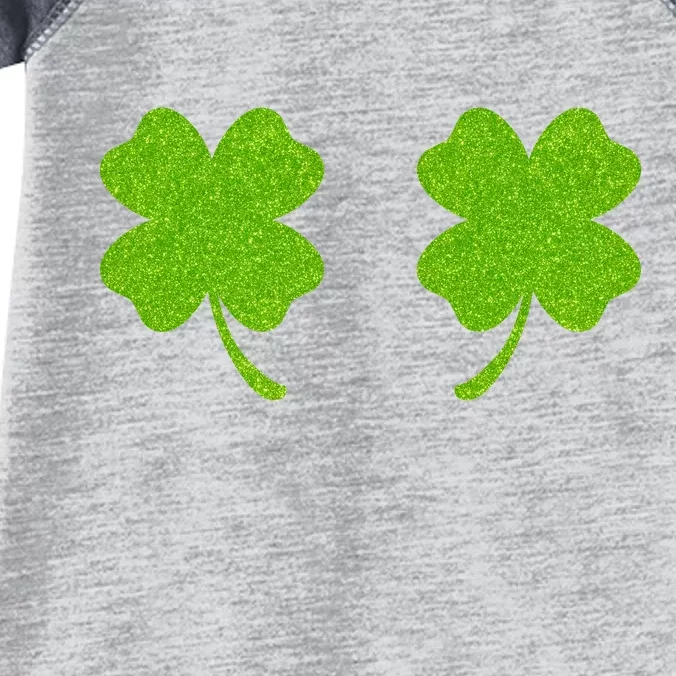 Shamrock Censors Boobs Infant Baby Jersey Bodysuit