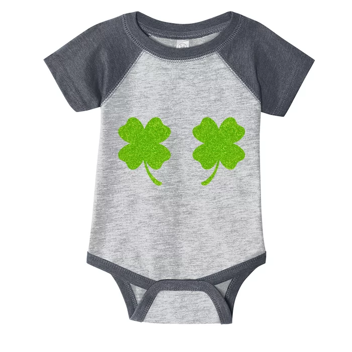 Shamrock Censors Boobs Infant Baby Jersey Bodysuit