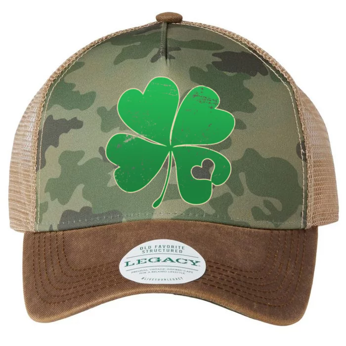 Shamrock Heart Legacy Tie Dye Trucker Hat