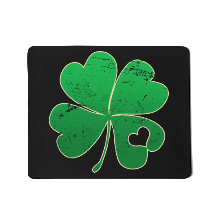 Shamrock Heart Mousepad