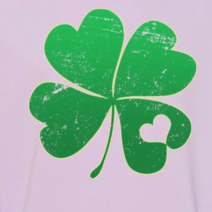 Shamrock Heart Garment-Dyed Sweatshirt