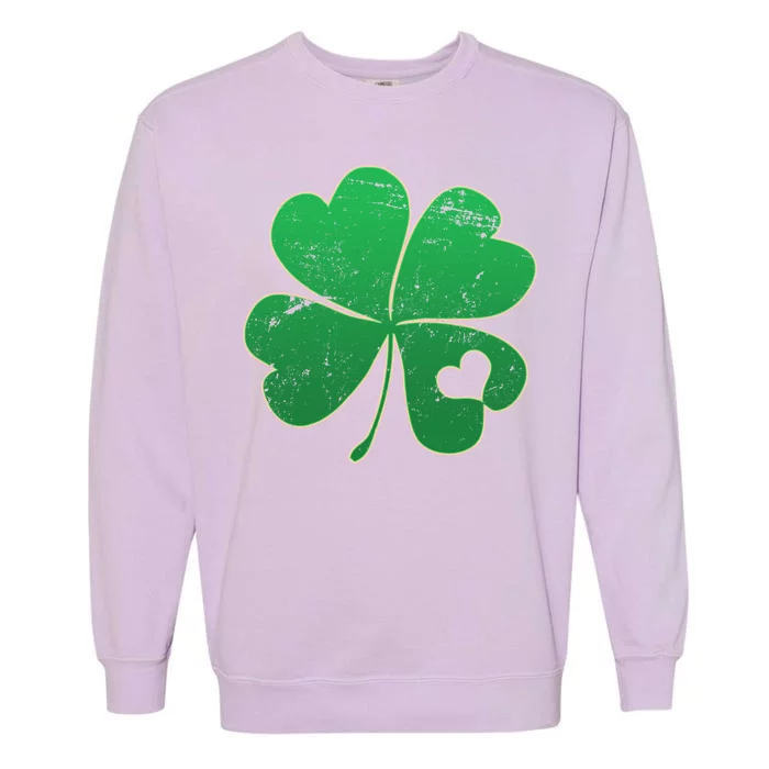 Shamrock Heart Garment-Dyed Sweatshirt