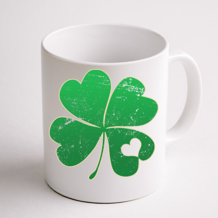 Shamrock Heart Front & Back Coffee Mug