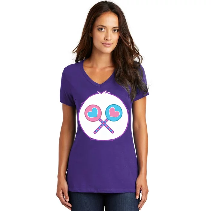 Share Bear Halloween Costume Women's V-Neck T-Shirt