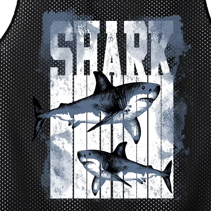 Shark Mesh Reversible Basketball Jersey Tank