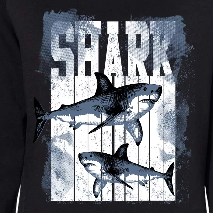 Shark Womens California Wash Sweatshirt