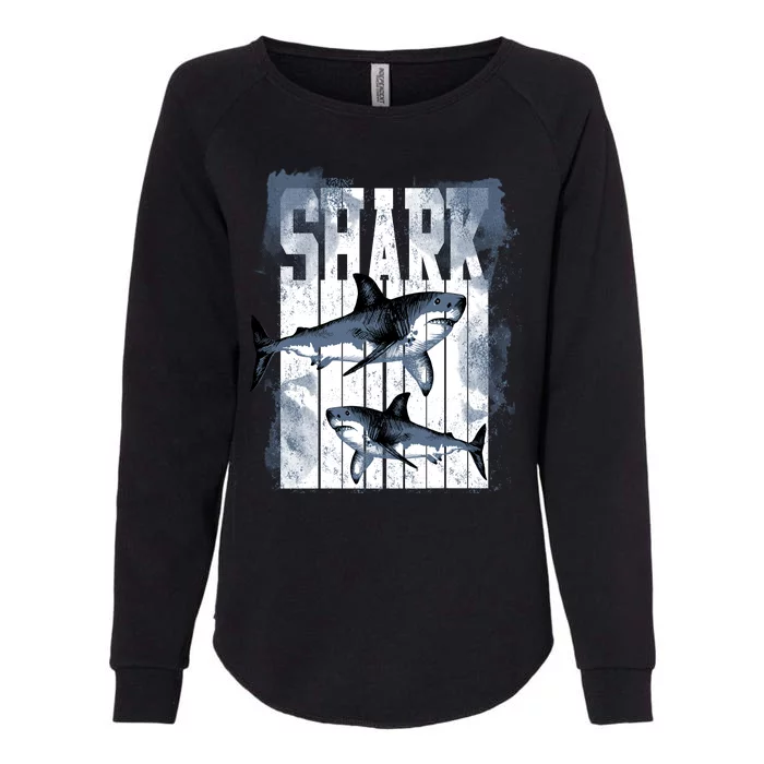 Shark Womens California Wash Sweatshirt