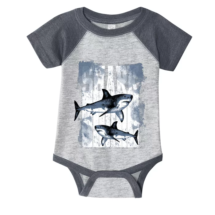 Shark Infant Baby Jersey Bodysuit