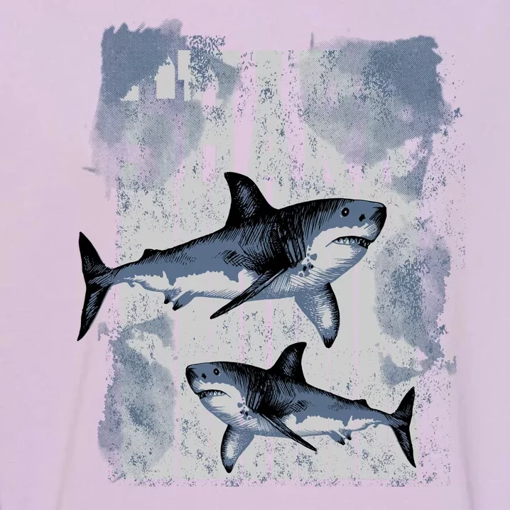 Shark Garment-Dyed Sweatshirt