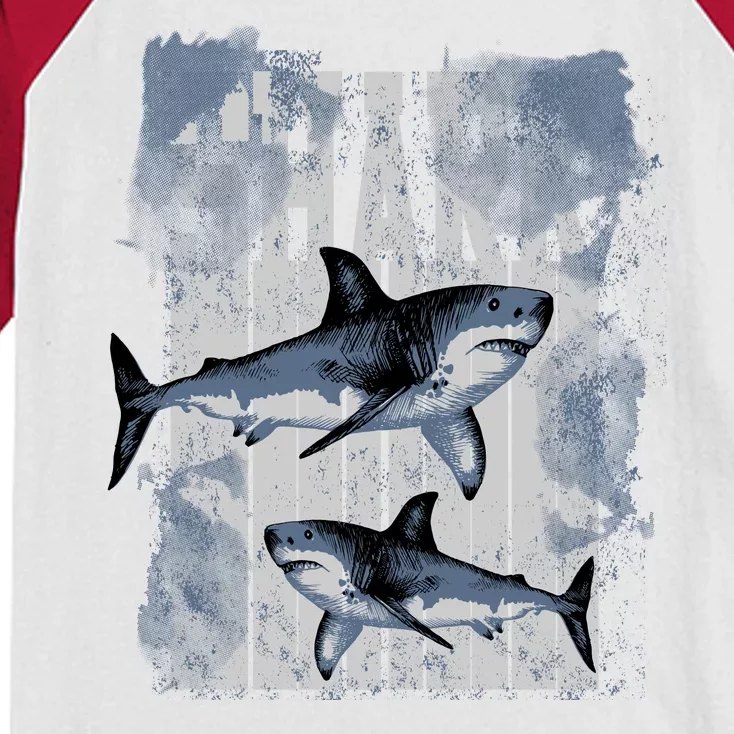 Shark Kids Colorblock Raglan Jersey