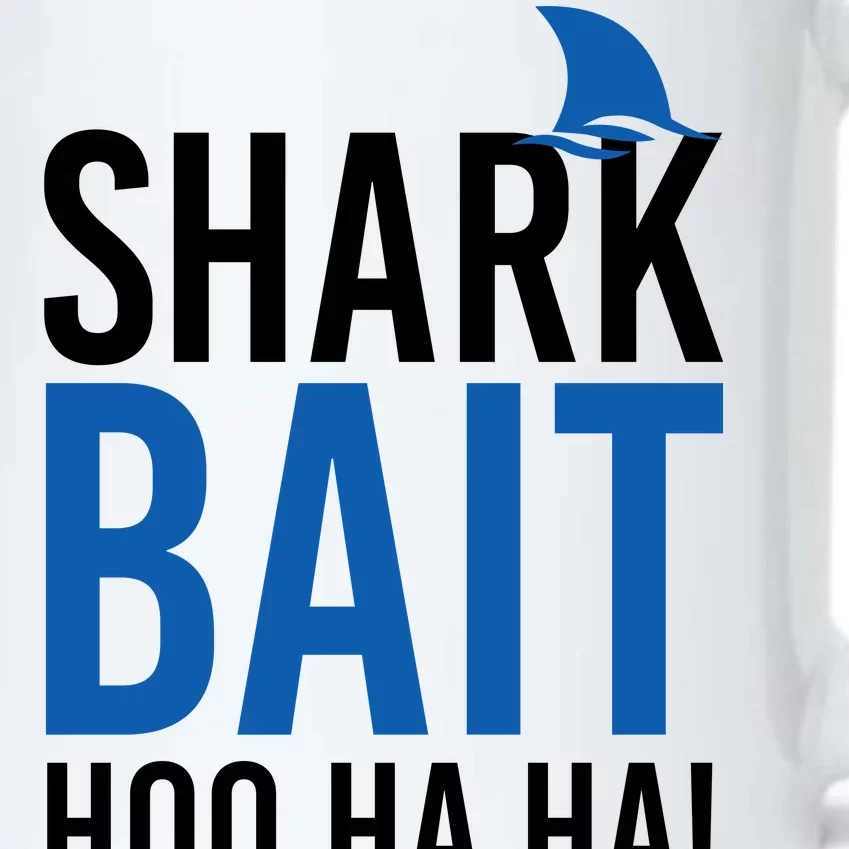 Shark Bait Ho Ha Ha Black Color Changing Mug