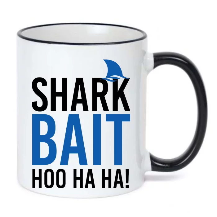 Shark Bait Ho Ha Ha Black Color Changing Mug