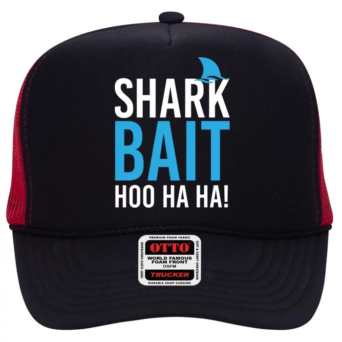 Shark Bait Ho Ha Ha High Crown Mesh Trucker Hat